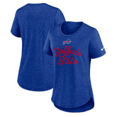 Buffalo Bills Women's Script Tri-Blend T-Shirt - Royal - Nike