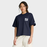 New York Giants Women's Rewind Pocket Boxy T-Shirt - Royal - Nike