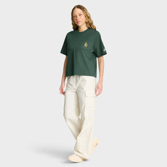 Green Bay Packers Women's Rewind Pocket Boxy T-Shirt - Green - Nike