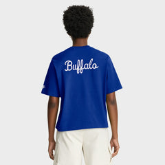 Buffalo Bills Women's Rewind Pocket Boxy T-Shirt - Royal - Nike