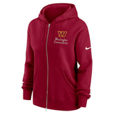 Washington Commanders Women's Phoenix Rewind Full-Zip Hoodie - Burgundy - Nike