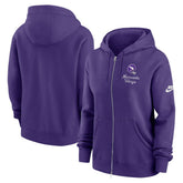 Minnesota Vikings Women's Phoenix Rewind Full-Zip Hoodie - Purple - Nike