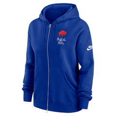 Buffalo Bills Women's Phoenix Rewind Full-Zip Hoodie - Royal - Nike
