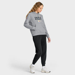 Pittsburgh Steelers Women's 1933 Sideline Standard Issue Dri-FIT Hoodie - Gray - Nike