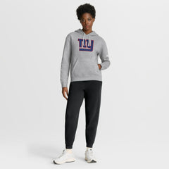 New York Giants Women's Club Fleece Hoodie - Heather Gray - Nike