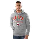 Kansas City Chiefs Starter Pullover Hoodie - Heather Gray - NFL
