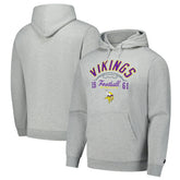 Minnesota Vikings Starter Pullover Hoodie - Heather Gray - NFL