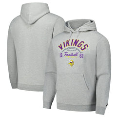 Minnesota Vikings Starter Pullover Hoodie - Heather Gray - NFL