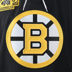 Boston Bruins Fanatics 100th Anniversary Authentic Pro Jersey - Black | Fanatics near me