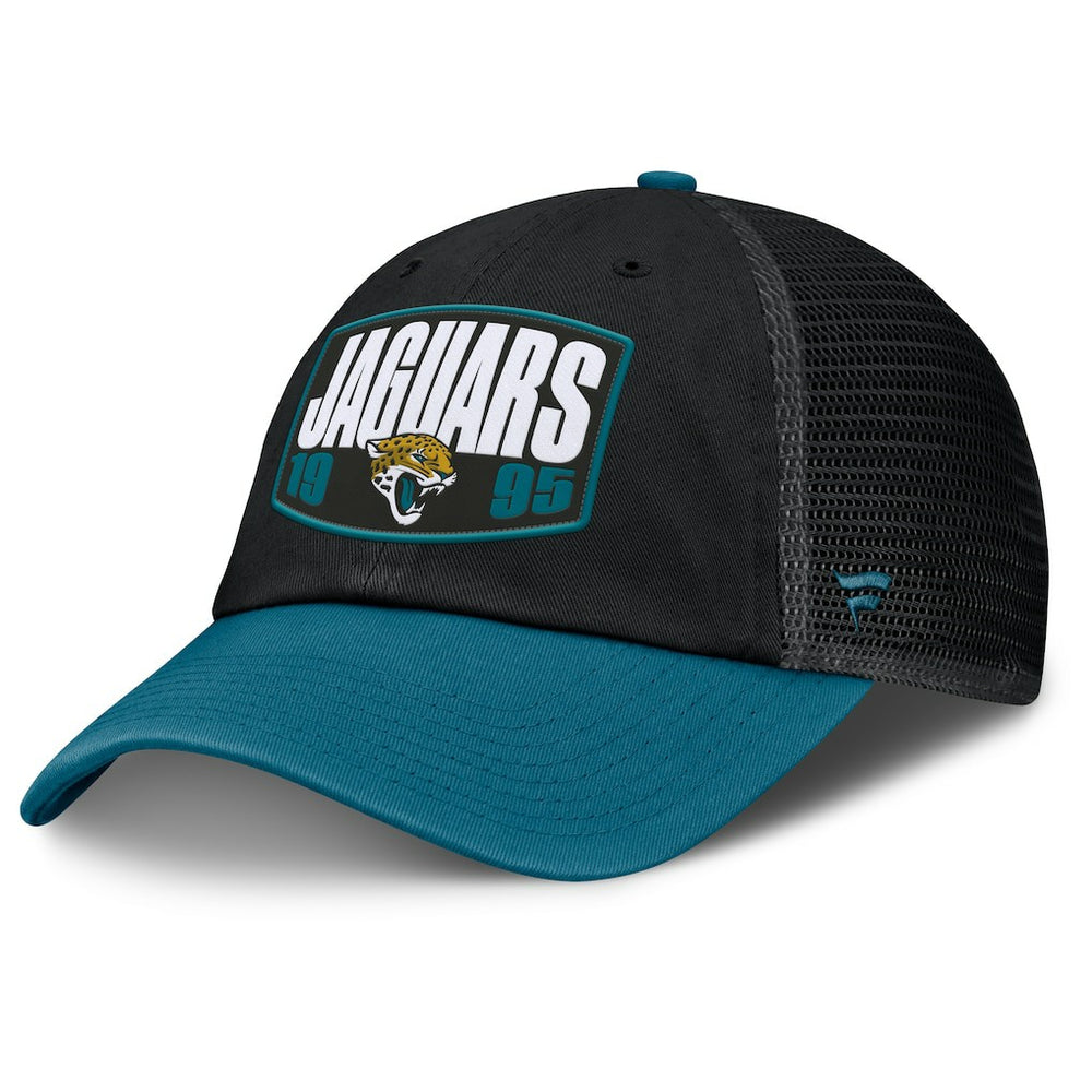 Jacksonville Jaguars Franchise Trucker Adjustable Hat - Black/Teal - Fanatics