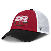 Tampa Bay Buccaneers Franchise Trucker Adjustable Hat - Red/Pewter - Fanatics