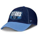 Tennessee Titans Franchise Trucker Adjustable Hat - Navy/Light Blue - Fanatics