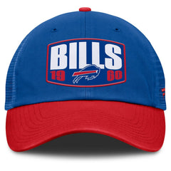 Buffalo Bills Franchise Trucker Adjustable Hat - Royal/Red - Fanatics