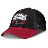Atlanta Falcons Franchise Trucker Adjustable Hat - Black/Red - Fanatics