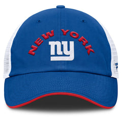 New York Giants Reverse Trucker Adjustable Hat - Royal/White - Fanatics