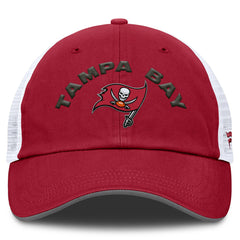 Tampa Bay Buccaneers Reverse Trucker Adjustable Hat - Red/White - Fanatics