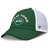 New York Jets Reverse Trucker Adjustable Hat - Green/White - Fanatics