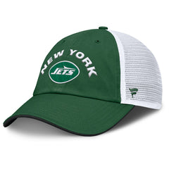 New York Jets Reverse Trucker Adjustable Hat - Green/White - Fanatics