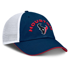 Houston Texans Reverse Trucker Adjustable Hat - Navy/White - Fanatics