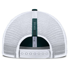 Philadelphia Eagles Reverse Trucker Adjustable Hat - Midnight Green/White - Fanatics