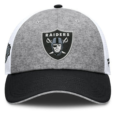 Las Vegas Raiders Option Trucker Adjustable Hat - Gray/Black - Fanatics