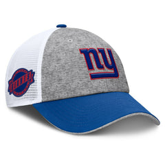 New York Giants Option Trucker Adjustable Hat - Gray/Royal - Fanatics