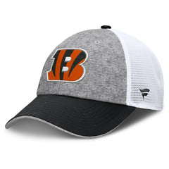 Cincinnati Bengals Option Trucker Adjustable Hat - Gray/Black - Fanatics