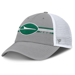 New York Jets Singleback Trucker Adjustable Hat - Gray - Fanatics