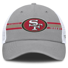 San Francisco 49ers Singleback Trucker Adjustable Hat - Gray - Fanatics