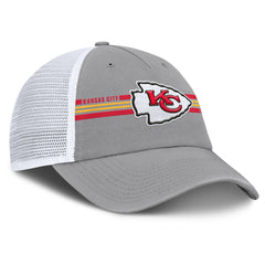 Kansas City Chiefs Singleback Trucker Adjustable Hat - Gray - Fanatics