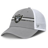 Las Vegas Raiders Singleback Trucker Adjustable Hat - Gray - Fanatics