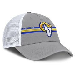 Los Angeles Rams Singleback Trucker Adjustable Hat - Gray - Fanatics