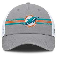 Miami Dolphins Singleback Trucker Adjustable Hat - Gray - Fanatics