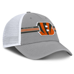 Cincinnati Bengals Singleback Trucker Adjustable Hat - Gray - Fanatics