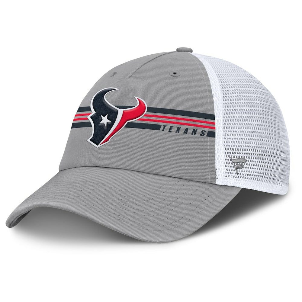 Houston Texans Singleback Trucker Adjustable Hat - Gray - Fanatics