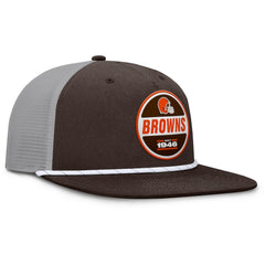 Cleveland Browns Edge Rush Trucker Adjustable Hat - Brown/Gray - Fanatics