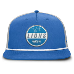 Detroit Lions Edge Rush Trucker Adjustable Hat - Blue/Gray - Fanatics