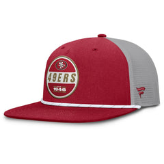 San Francisco 49ers Edge Rush Trucker Adjustable Hat - Scarlet/Gray - Fanatics