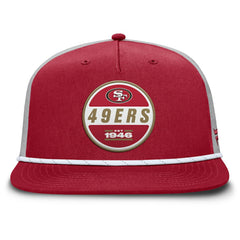 San Francisco 49ers Edge Rush Trucker Adjustable Hat - Scarlet/Gray - Fanatics