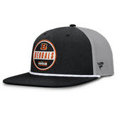 Cincinnati Bengals Edge Rush Trucker Adjustable Hat - Black/Gray - Fanatics