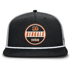 Cincinnati Bengals Edge Rush Trucker Adjustable Hat - Black/Gray - Fanatics