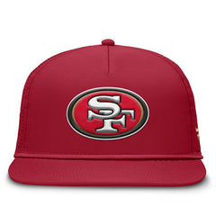 San Francisco 49ers Cryptic Trucker Adjustable Hat - Scarlet - Fanatics