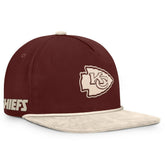 Kansas City Chiefs NFL Reminisce Golfer Adjustable Hat - Brown - Fanatics