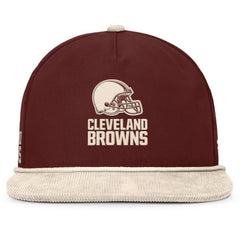 Cleveland Browns NFL Reminisce Golfer Adjustable Hat - Brown - Fanatics