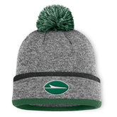 New York Jets Motion Cuffed Knit Hat with Pom - Heather Gray - Fanatics