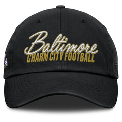 Baltimore Ravens Women's Moxie Adjustable Hat - Black - Fanatics