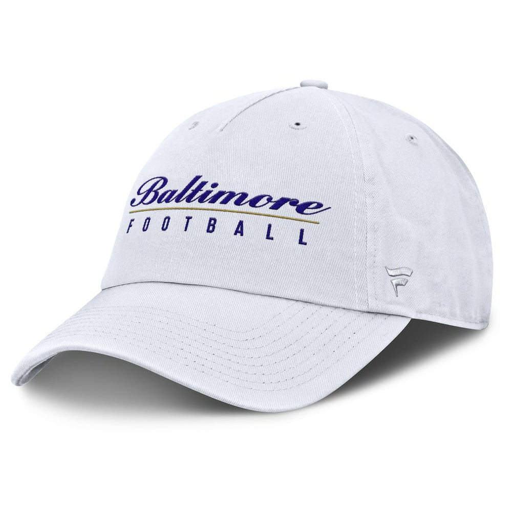 Baltimore Ravens Women's Harmony Adjustable Hat - White - Fanatics