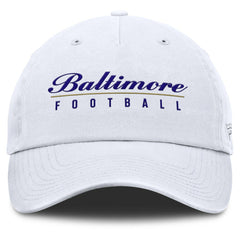 Baltimore Ravens Women's Harmony Adjustable Hat - White - Fanatics