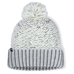 Detroit Lions Women's Pro Set Cuffed Knit Hat with Pom - Heather Gray - Fanatics