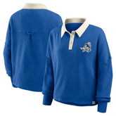 Dallas Cowboys Women's Oversized Hometown Premium Thermal Long Sleeve Shirt - Royal - Fanatics